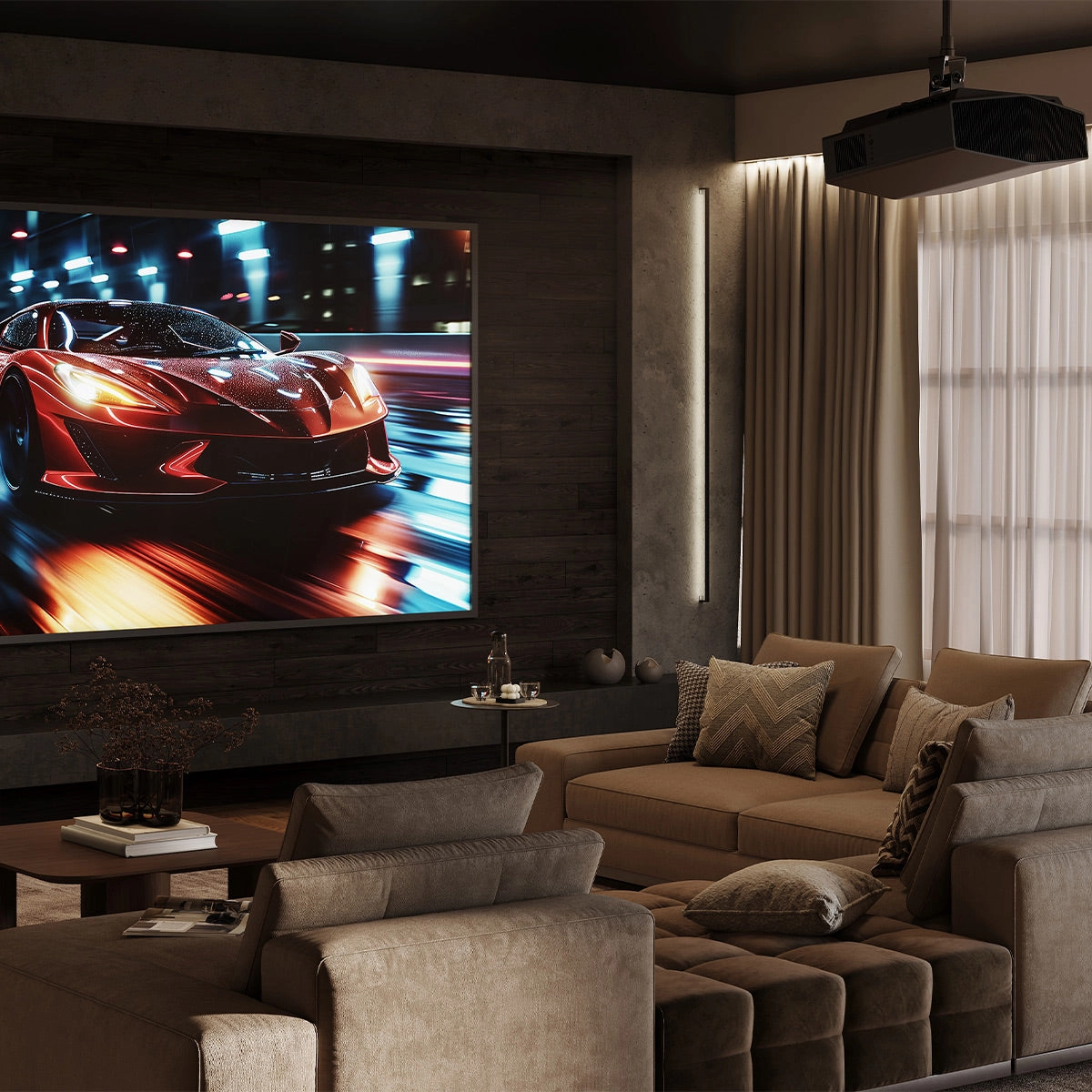 Sony Bravia Projector 7 4K HDR Laser Home Theater Projector (Black)