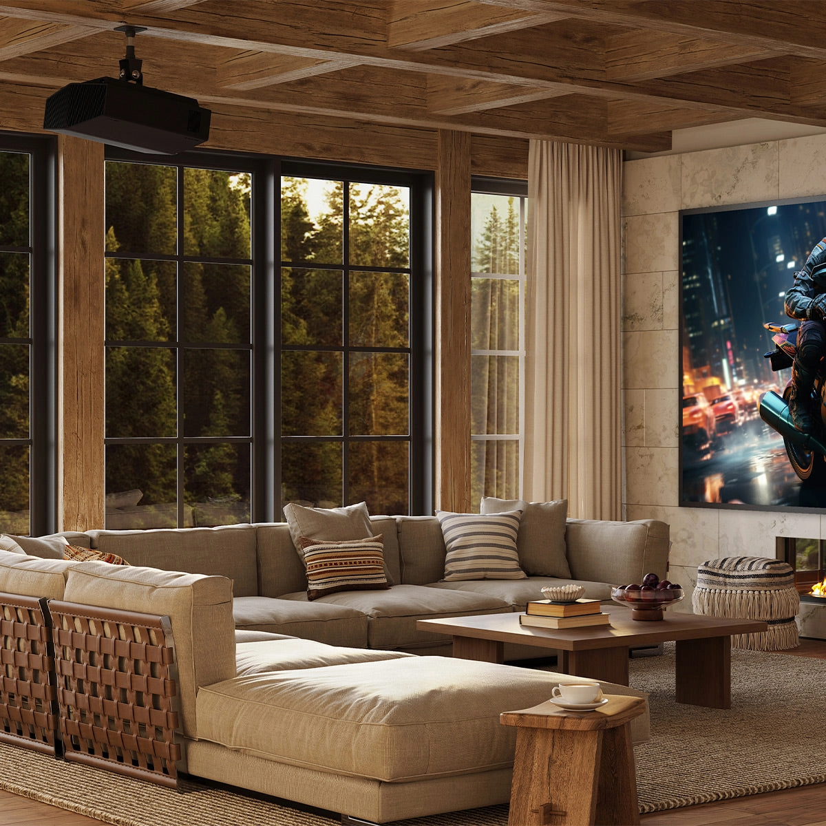 Sony BRAVIA Projector 8 4K HDR Laser Home Theater Projector (Black)