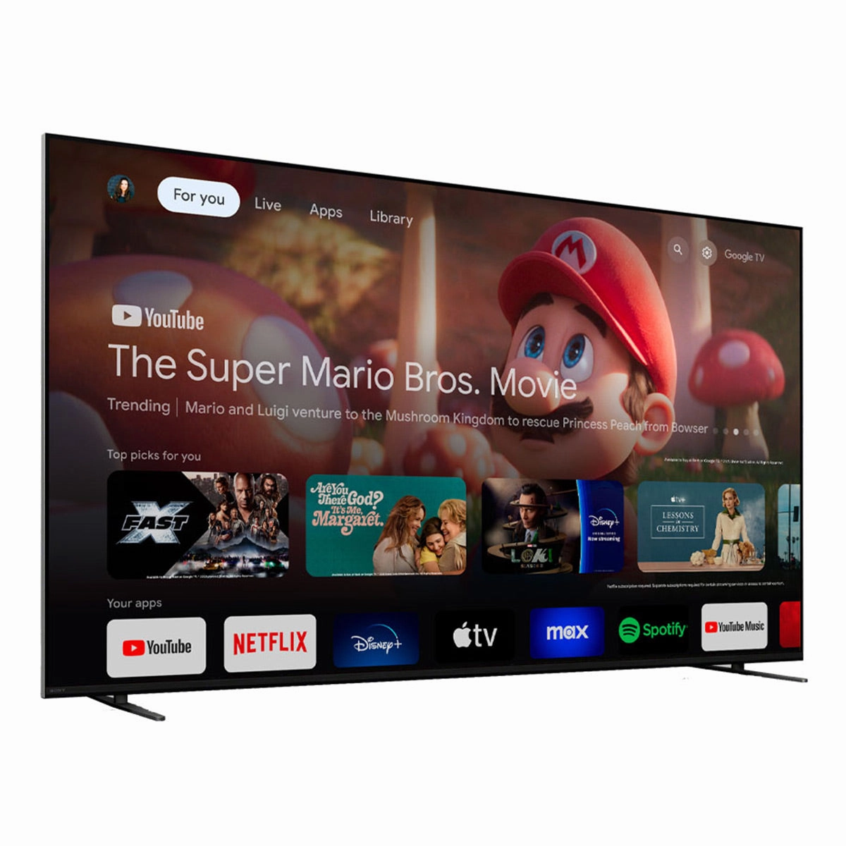 Sony K55XR70 BRAVIA 7 55" 4K Mini-LED Smart TV (2024)