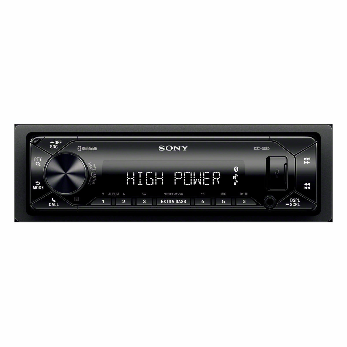 Sony Mobile DSX-GS80 High-Power Digital Media Receiver with Bluetooth Car audio,Automotive Audio,Car Stereo