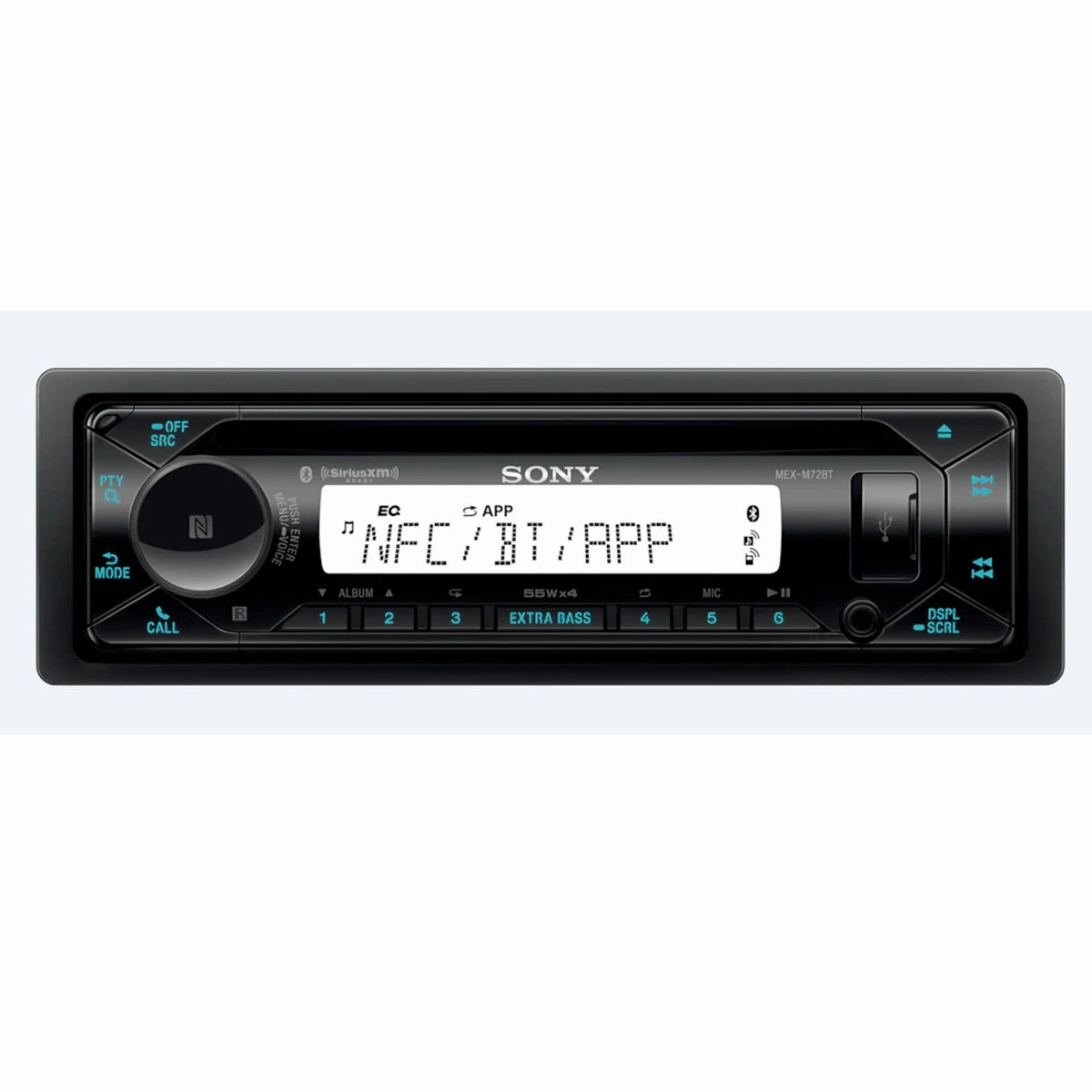 Sony Mobile MEX-M72BT Marine CD Receiver w/ Bluetooth & SongPal Marine stereos & amplifiers,Waterproof Audio,Marine Electronics