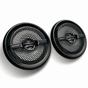 Sony Mobile XS-MP1611B Marine 6-1/2" Dual Cone Speakers - Pair (Black) Marine speakers & subwoofers,Boat Audio,Nautical Sound Systems