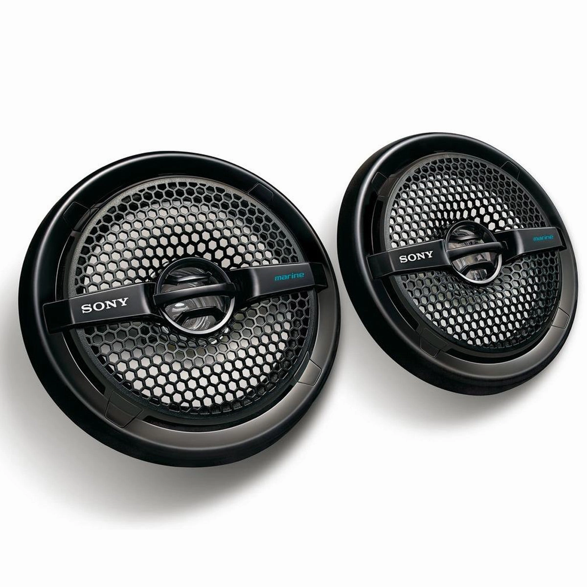 Sony Mobile XS-MP1611B Marine 6-1/2" Dual Cone Speakers - Pair (Black) Marine speakers & subwoofers,Boat Audio,Nautical Sound Systems