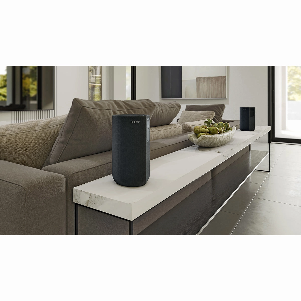 Sony SA-RS5 Wireless Rear Speakers with Built-in Battery for HT-A7000/HT-A5000 - Pair