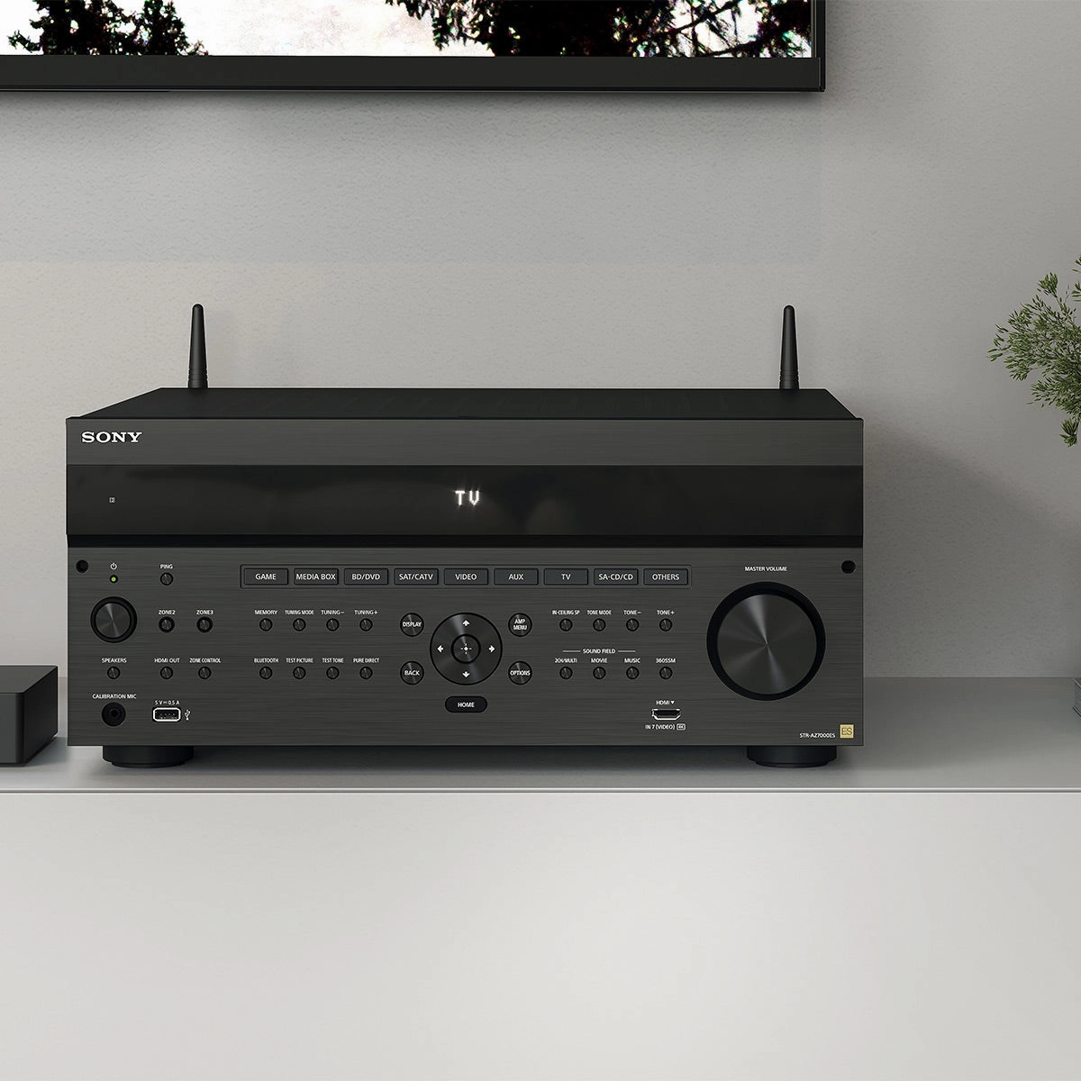 Sony STR-AZ7000ES 13.2 Channel 8K Home Theater AV Receiver with Sonos Port Wi-Fi Network Streamer