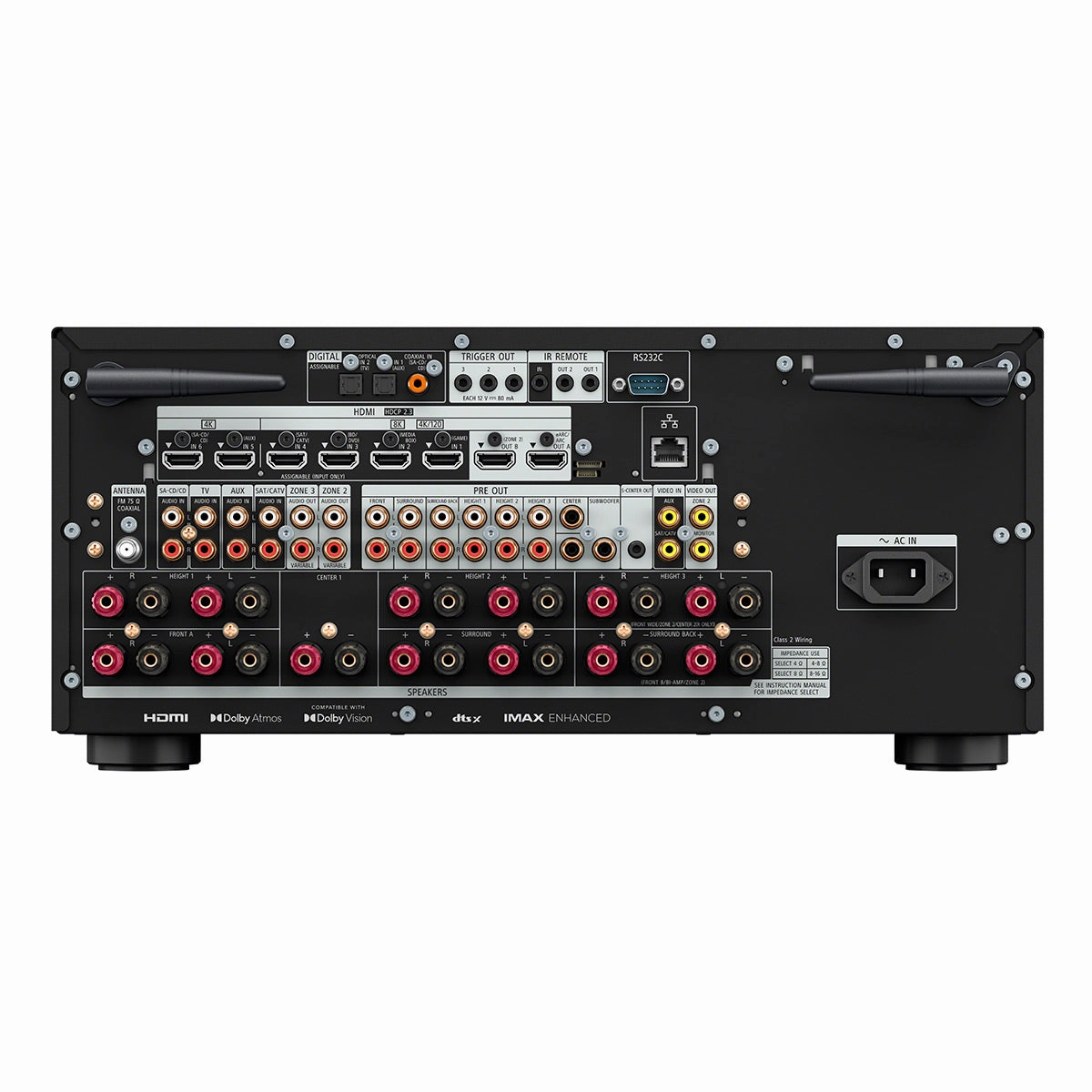 Sony STR-AZ7000ES 13.2 Channel 8K Home Theater AV Receiver with Sonos Port Wi-Fi Network Streamer