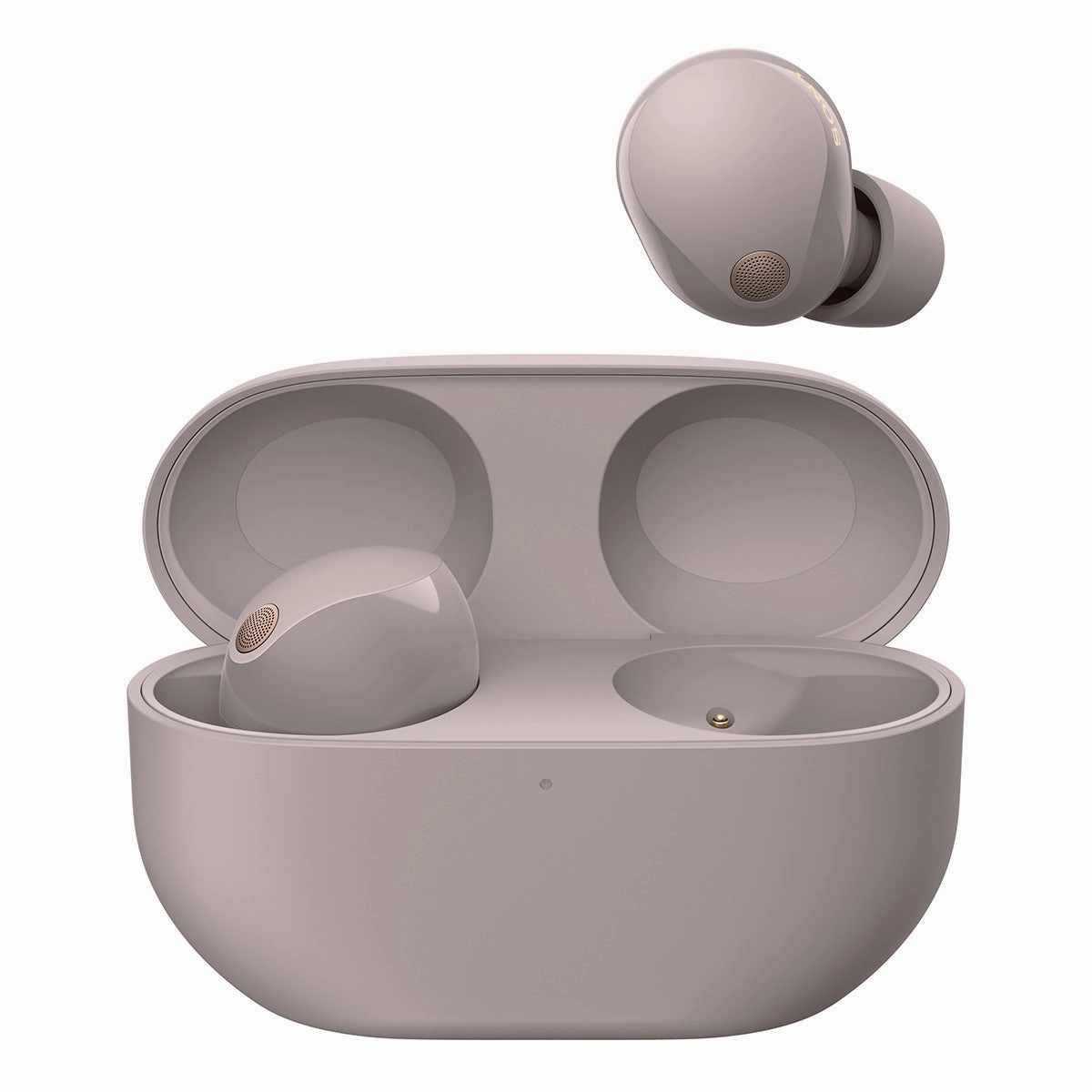 Sony WF-1000XM5 Wireless Noise Cancelling In-Ear Headphone Bundle with gSport Hardshell Case (Pink)