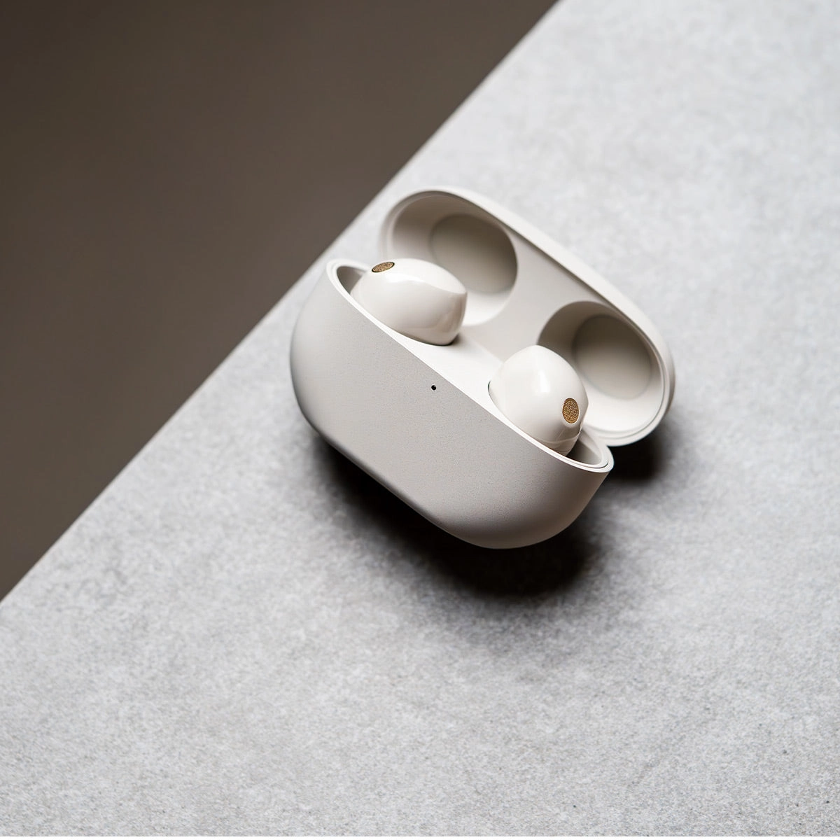 Sony WF-1000XM5 Wireless Noise Cancelling In-Ear Headphone Bundle with gSport Hardshell Case (Silver)