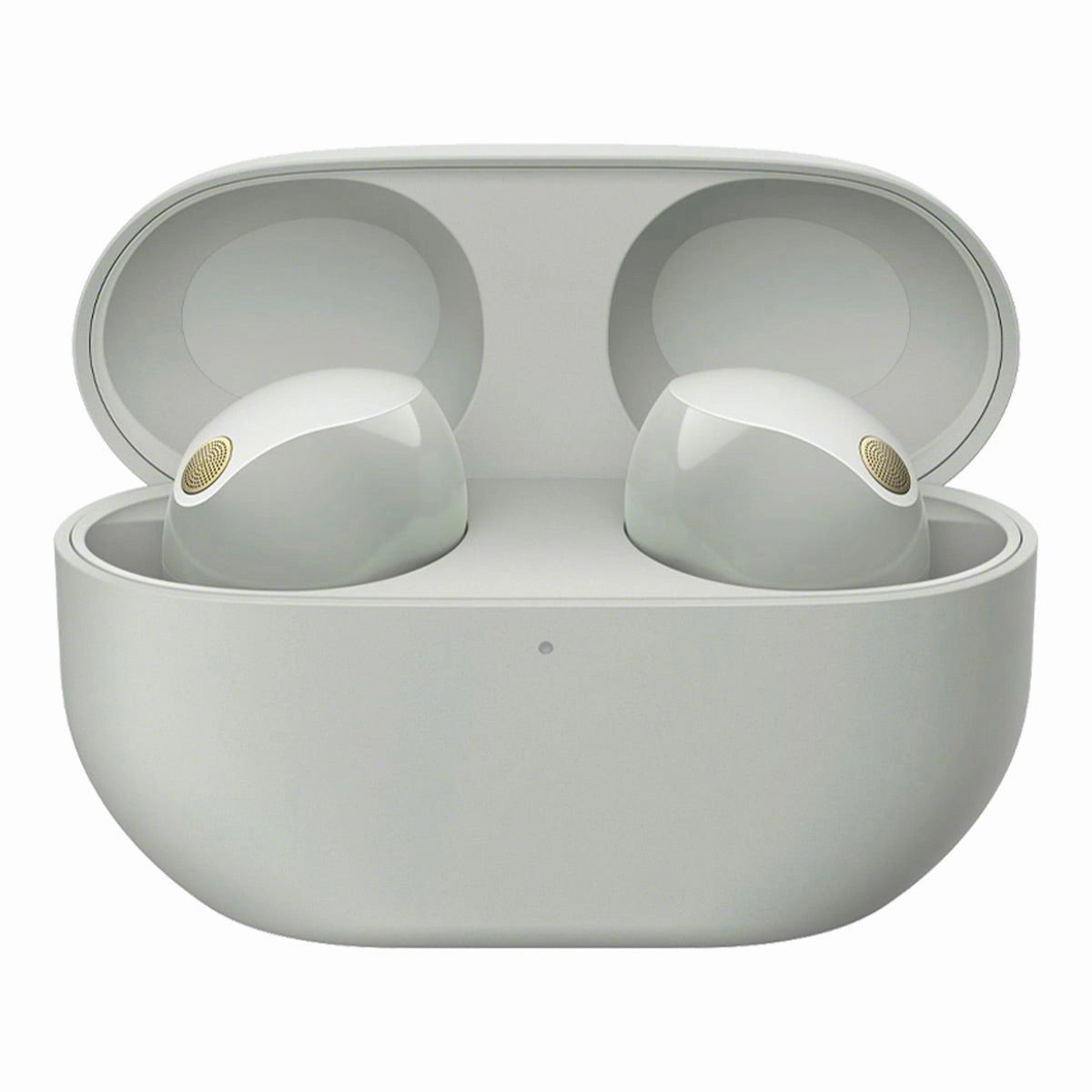 Sony WF-1000XM5 Wireless Noise Cancelling In-Ear Headphone Bundle with gSport Hardshell Case (Silver)