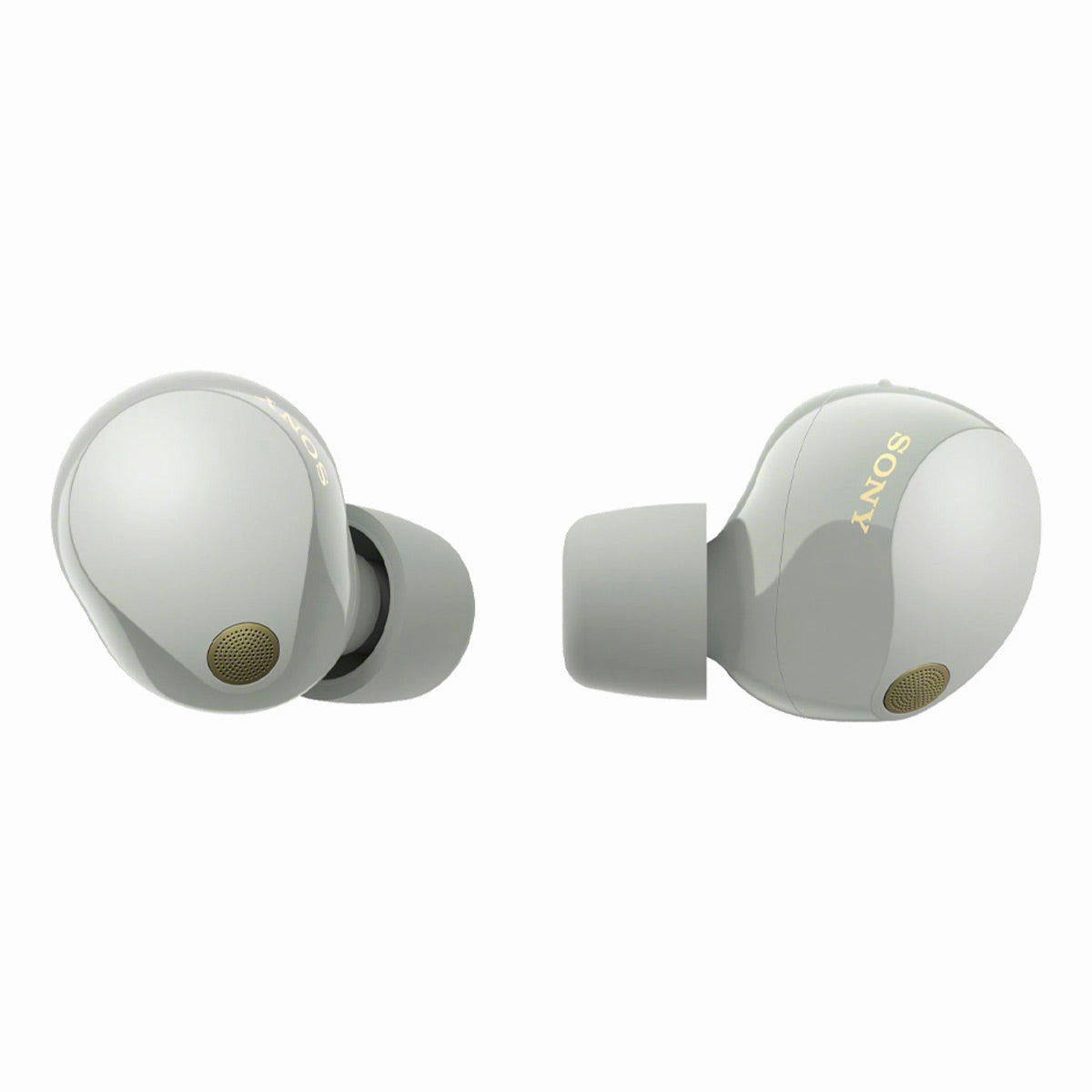 Sony WF-1000XM5 Wireless Noise Cancelling In-Ear Headphone Bundle with gSport Hardshell Case (Silver)