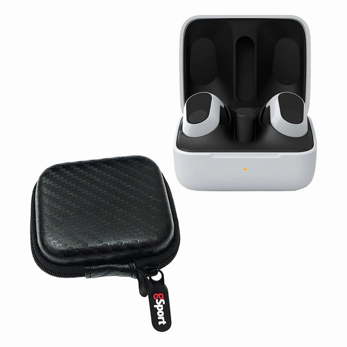 Sony WF-G700N INZONE Buds Truly Wireless Noise Cancelling Earbud Bundle with gSport Case (White) Earbuds & In ear Headphones,In-ear Monitors,IEMs