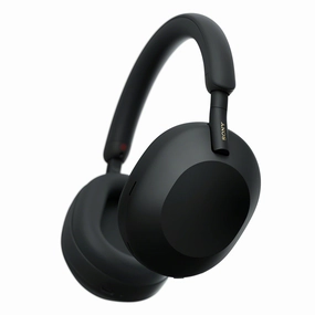 Sony WH-1000XM5 Wireless Over-Ear Noise Canceling Headphones (Black) Noise cancelling,ANC Headphones,Silence Technology