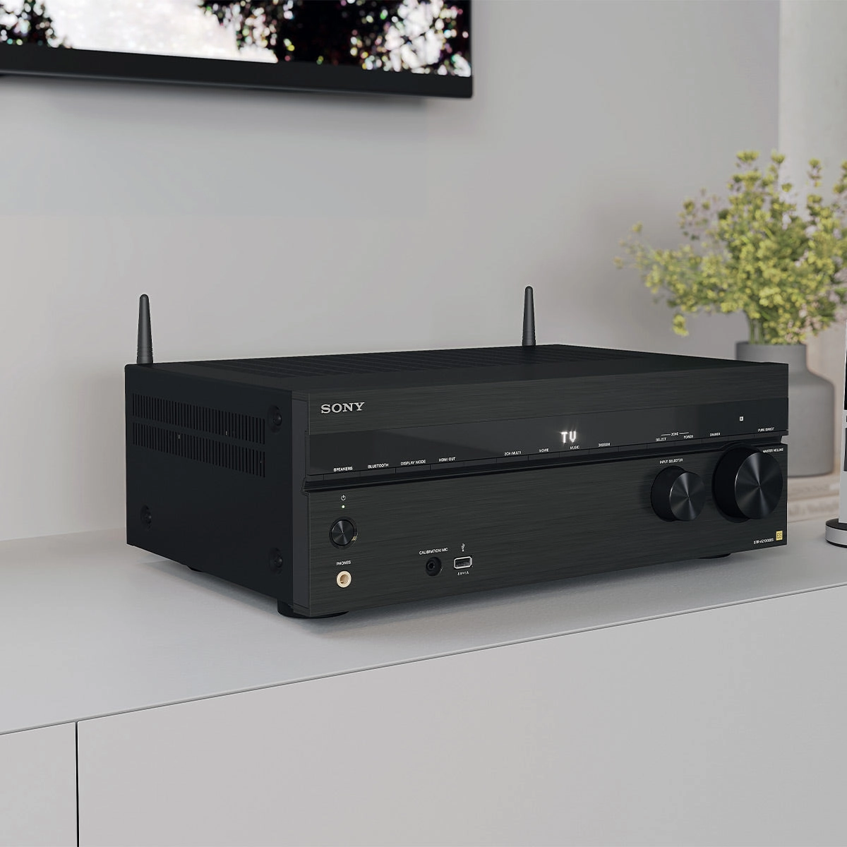 Sony XR65X90L 65" BRAVIA 4K HDR Full Array LED Smart TV with Google TV (2023) with STR-AZ1000ES 7.2 Channel 8K Home Theater AV Receiver