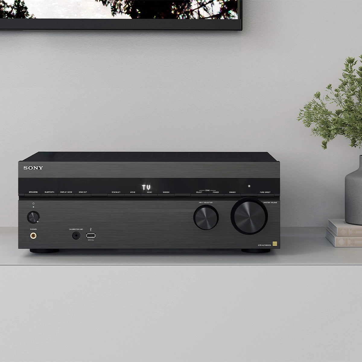 Sony XR85X90L 85" BRAVIA 4K HDR Full Array LED Smart TV with Google TV (2023) with STR-AZ1000ES 7.2 Channel 8K Home Theater AV Receiver