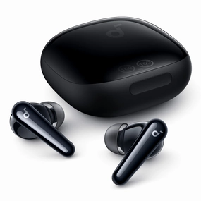 Soundcore Liberty 4 Pro Wireless Headphones (Glossy Black) Earbuds & In ear Headphones,In-ear Monitors,IEMs