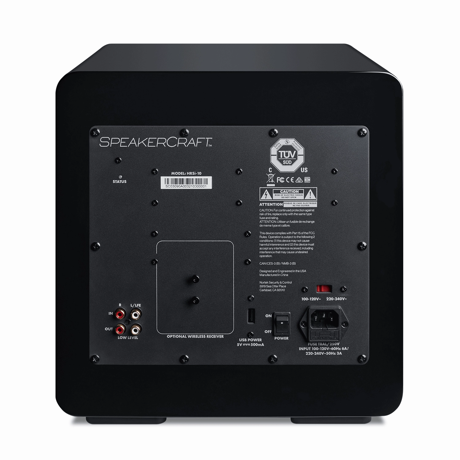 Speakercraft HRSi 10 Subwoofer  Multivoltage