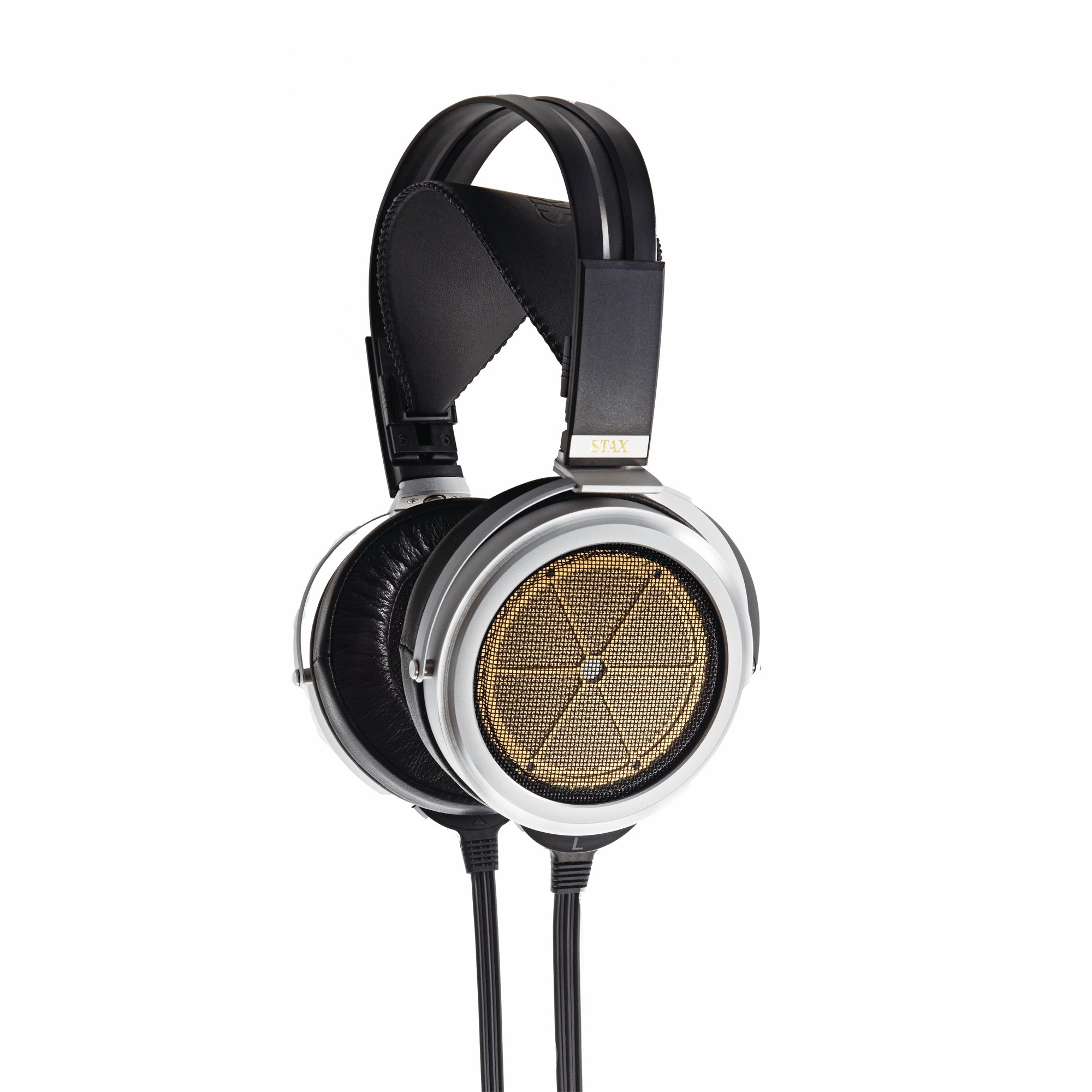 STAX SR-009S Reference Electrostatic Headphones Over Ear Headphones,Circumaural Cans,Full-size Headphones