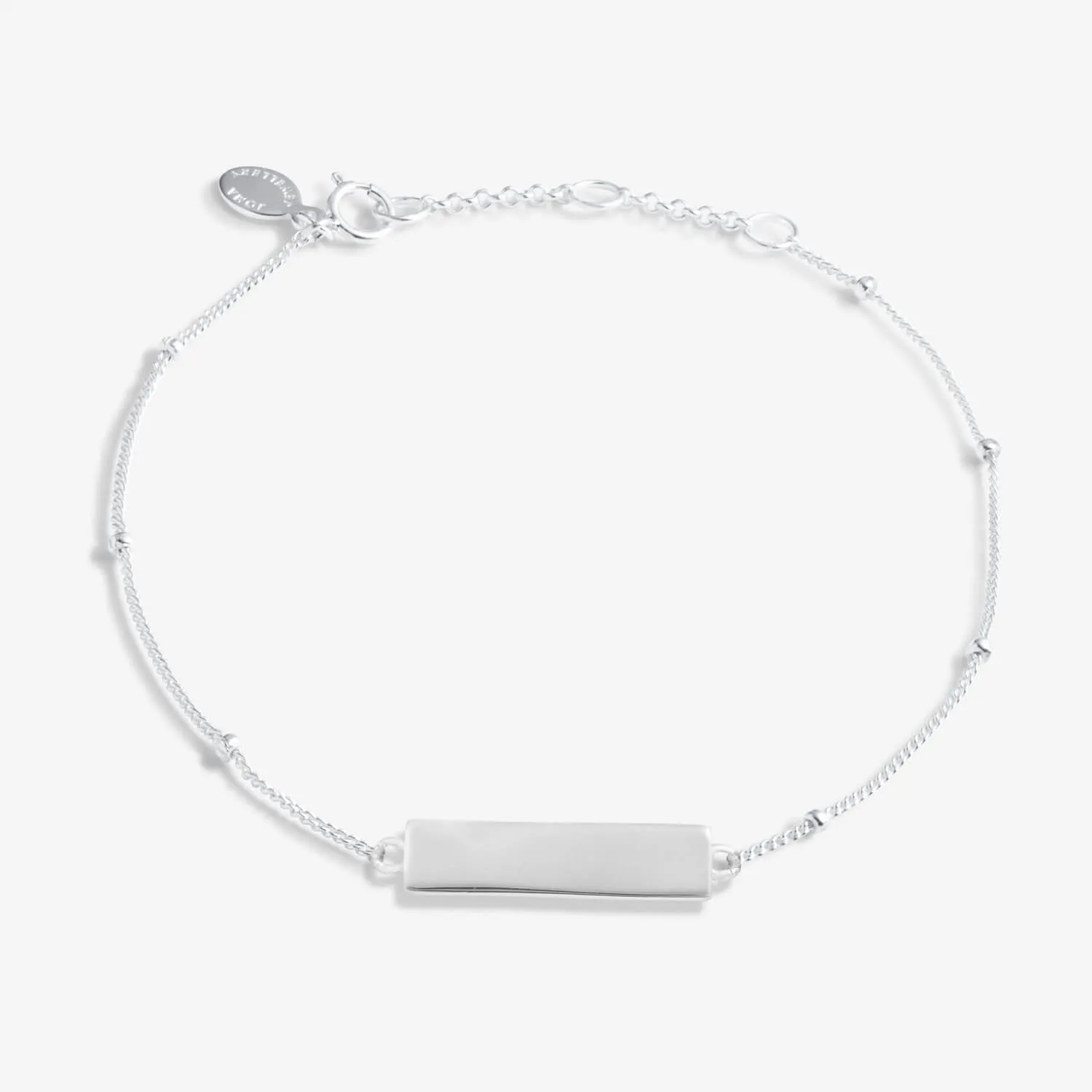 Sterling Silver Something Special Bar Bracelet JJS0055 Joma Jewellery
