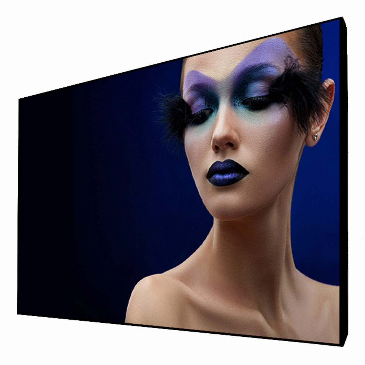 Stewart Baln Edge Fixed Frame 120&rdquo; Ultra Short Throw Projector Screen with Ambient Light Rejection (BlackHawk UST)