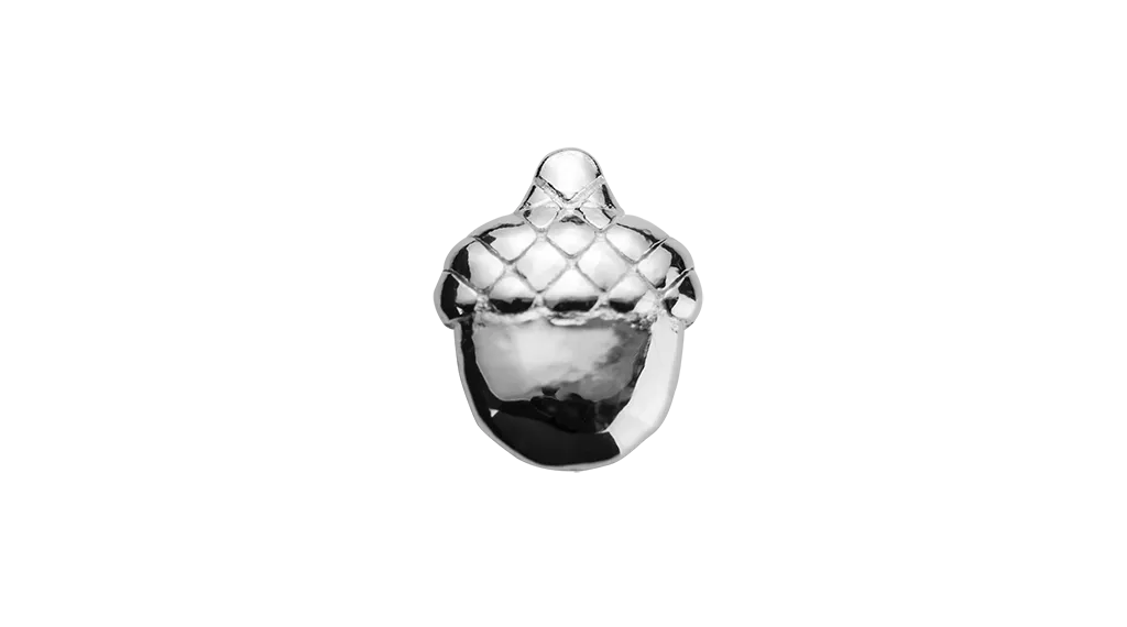 Stow Lockets Jewellery STOW Acorn (Resilient) Charm - Sterling Silver