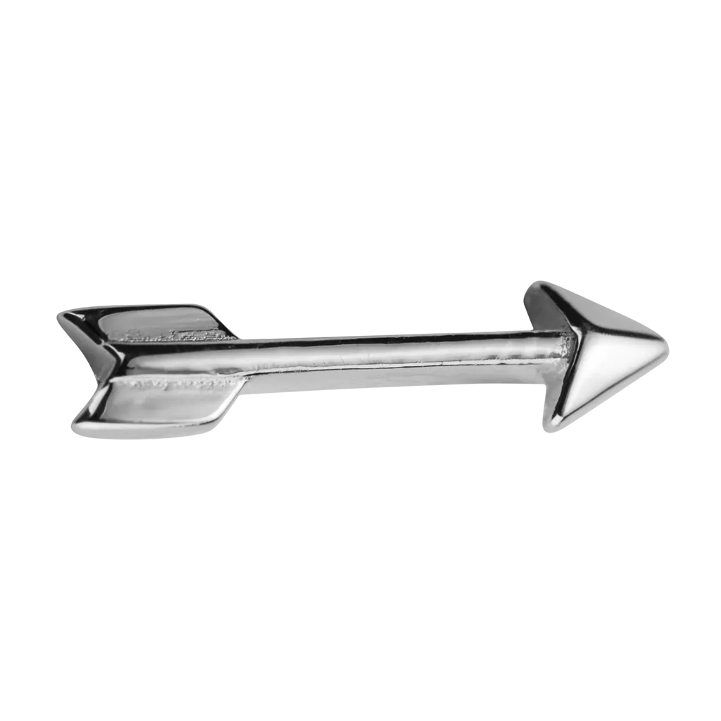 Stow Lockets Jewellery STOW Arrow (Bravery) Charm - Sterling Silver
