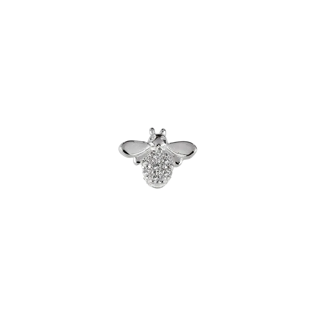 Stow Lockets Jewellery STOW Bee (Happy) Charm - Sterling Silver