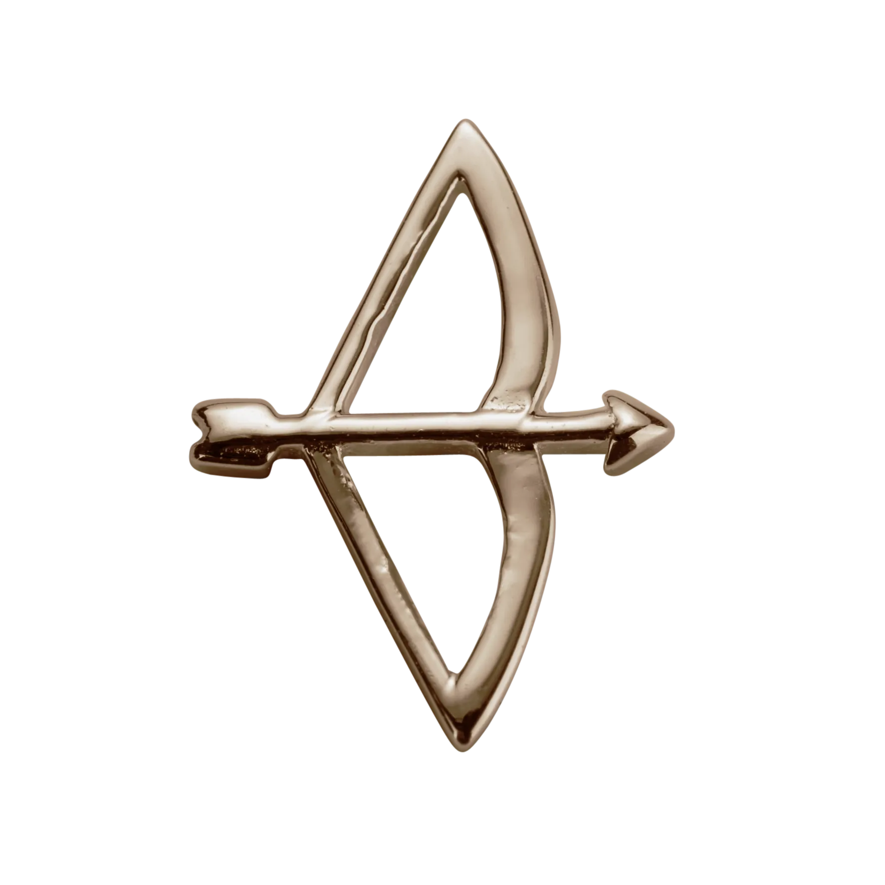 Stow Lockets Jewellery STOW Bow & Arrow (Beloved) Charm - 9ct Rose Gold