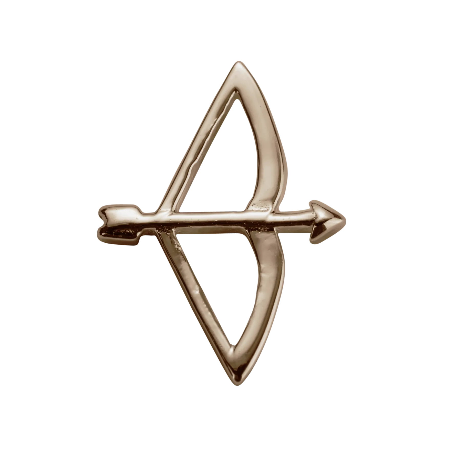 Stow Lockets Jewellery STOW Bow & Arrow (Beloved) Charm - 9ct Rose Gold