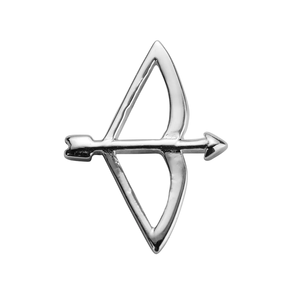 Stow Lockets Jewellery STOW Bow & Arrow (Beloved) Charm - Sterling Silver