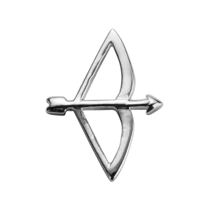 Stow Lockets Jewellery STOW Bow & Arrow (Beloved) Charm - Sterling Silver