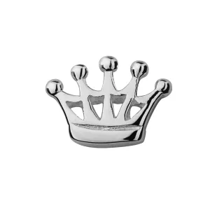 Stow Lockets Jewellery STOW Crown (Queen) Charm - Sterling Silver