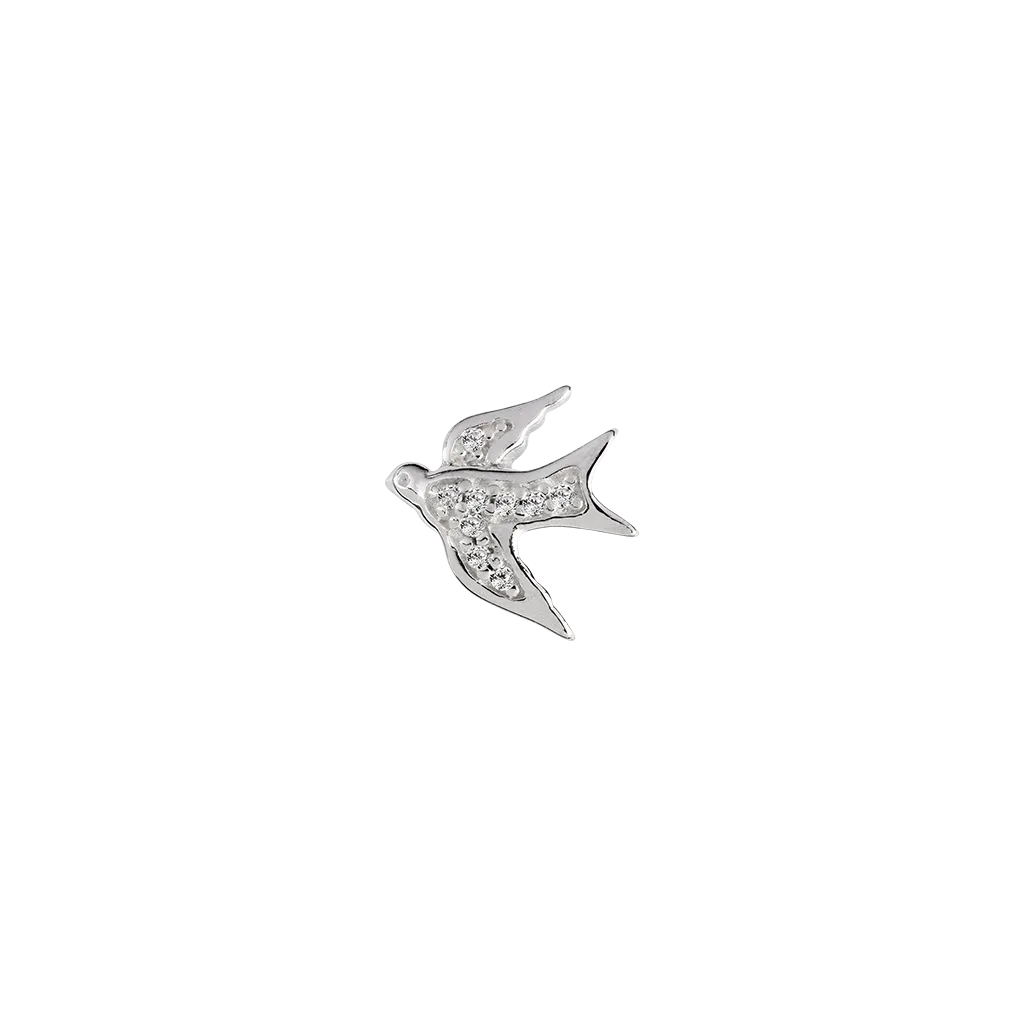 Stow Lockets Jewellery STOW Dove (Hope) Charm - Sterling Silver