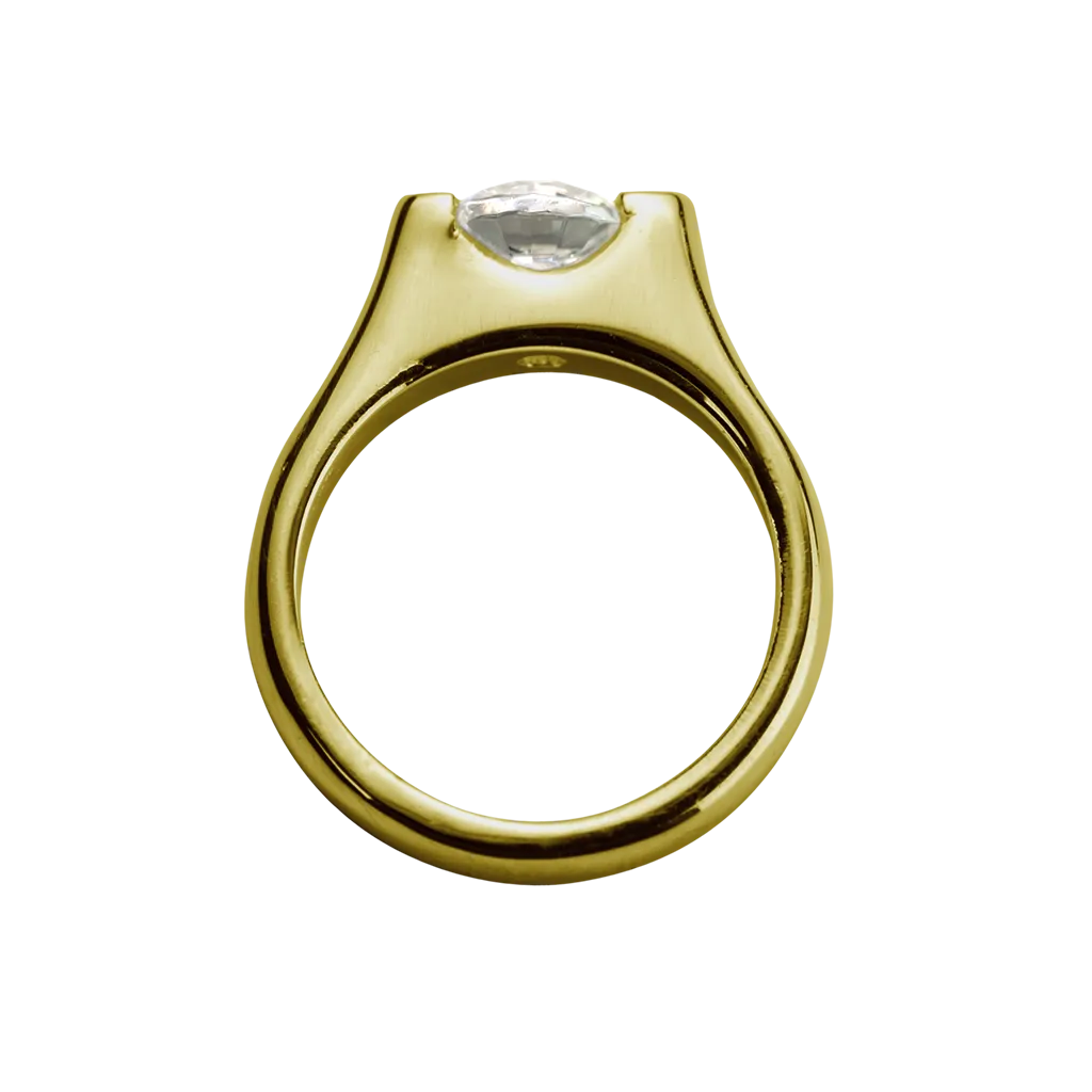 Stow Lockets Jewellery STOW Eternity Ring (Romance) Charm - 9ct Yellow Gold