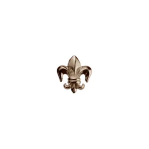 Stow Lockets Jewellery STOW Fleur De Lis (Elegance) Charm - 9ct Rose Gold