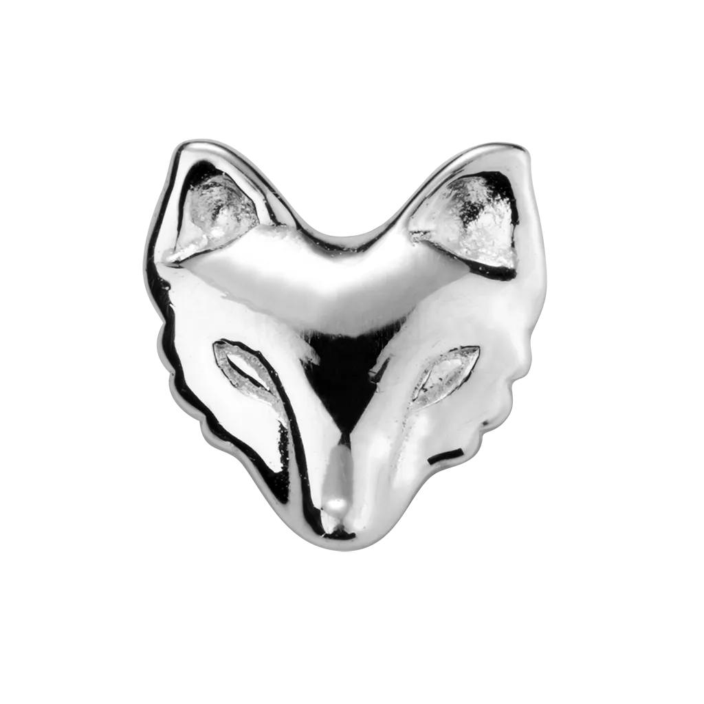 Stow Lockets Jewellery STOW Fox (Smart) Charm - Sterling Silver