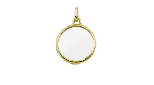 Stow Lockets Jewellery STOW Gold Locket - Medium, 20mm