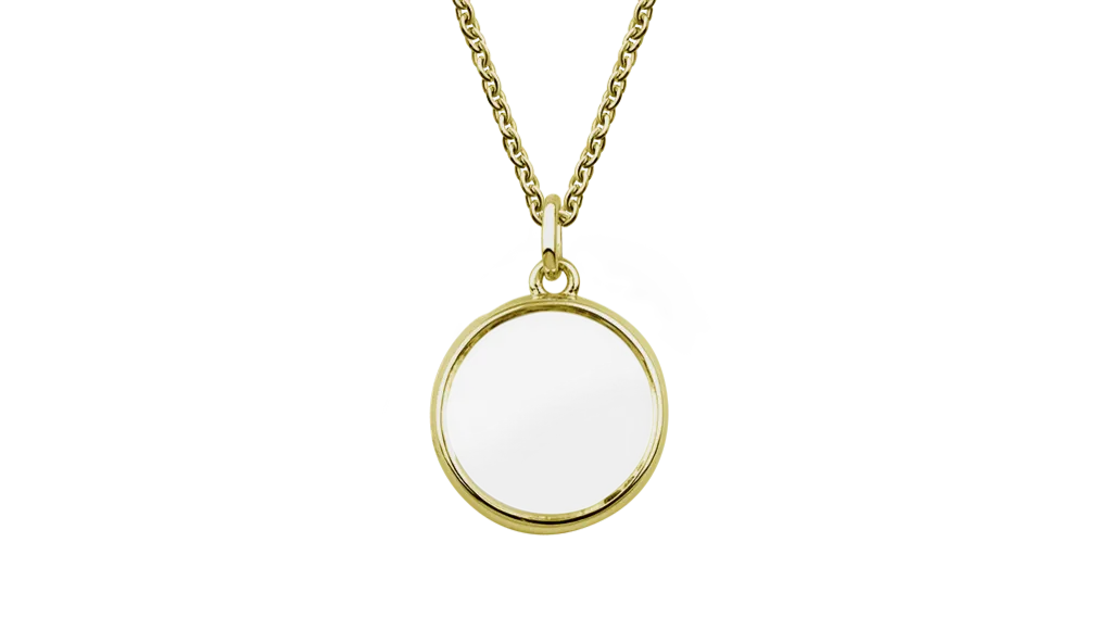Stow Lockets Jewellery STOW Gold Locket - Medium, 20mm