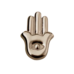 Stow Lockets Jewellery STOW Hamsa (Protection) Charm - 9ct Rose Gold