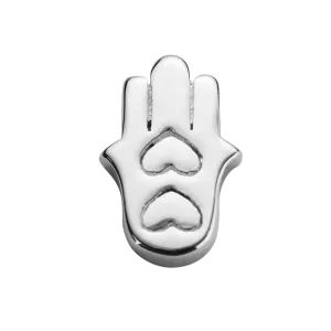 Stow Lockets Jewellery STOW Hamsa (Protection) Charm - Sterling Silver