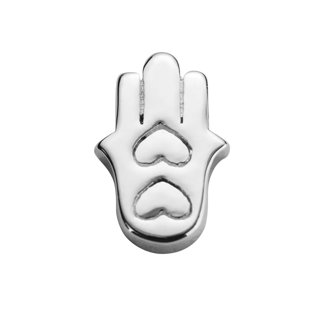 Stow Lockets Jewellery STOW Hamsa (Protection) Charm - Sterling Silver