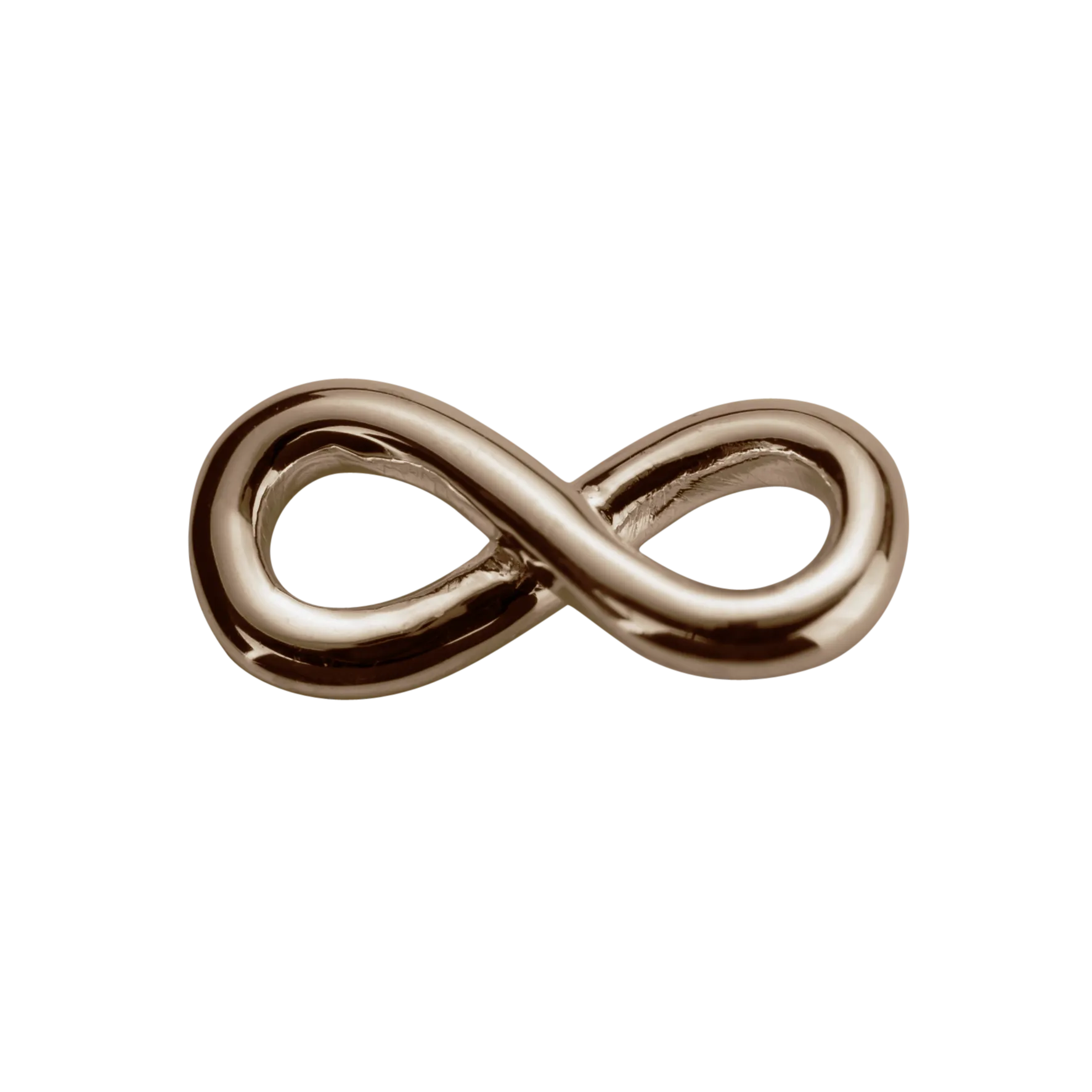 Stow Lockets Jewellery STOW Infinity Twist (Devotion) Charm - 9ct Rose Gold