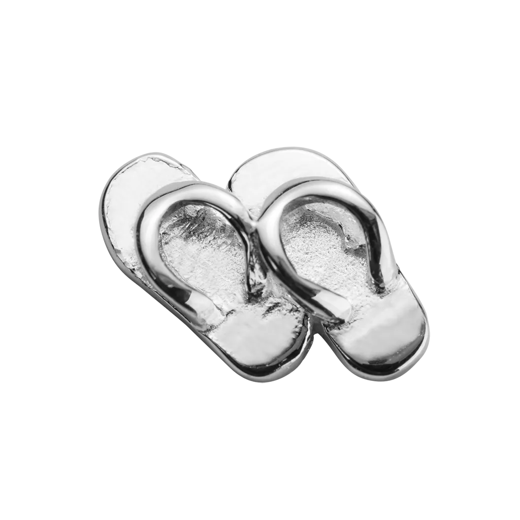 Stow Lockets Jewellery STOW Jandals (Freedom) Charm - Sterling Silver