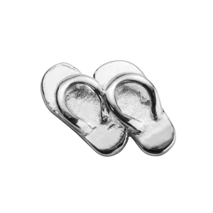 Stow Lockets Jewellery STOW Jandals (Freedom) Charm - Sterling Silver