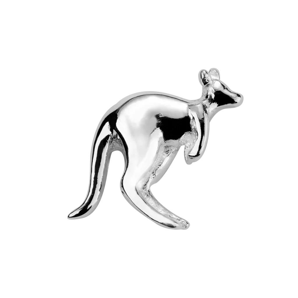 Stow Lockets Jewellery STOW Kangaroo (Pride) Charm - Sterling Silver