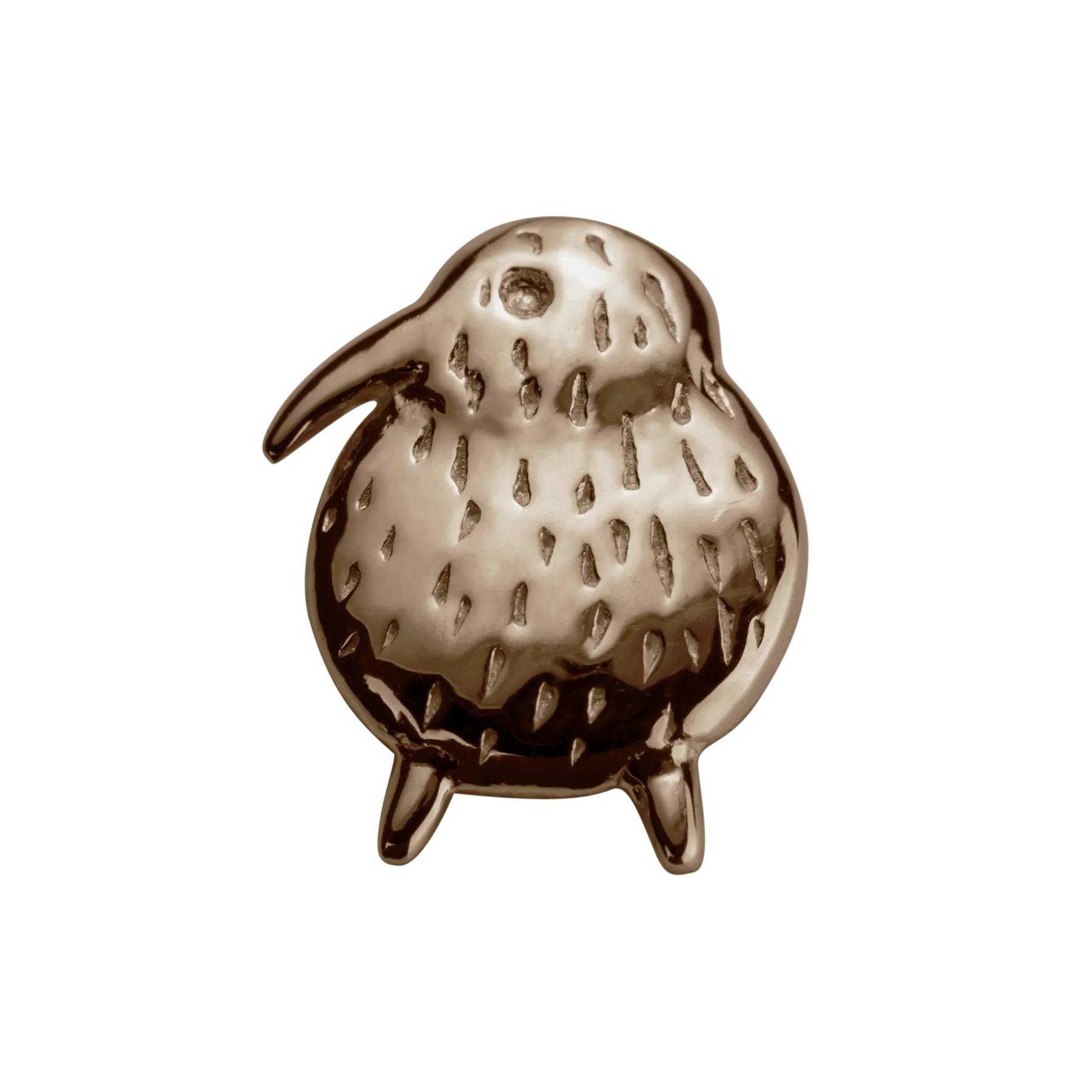 Stow Lockets Jewellery STOW Kiwi (Unique & Special) Charm - 9ct Rose Gold