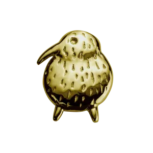 Stow Lockets Jewellery STOW Kiwi (Unique & Special) Charm - 9ct Yellow Gold