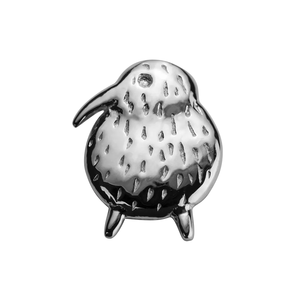 Stow Lockets Jewellery STOW Kiwi (Unique & Special) Charm - Sterling Silver