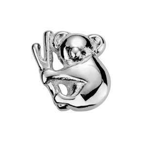 Stow Lockets Jewellery STOW Koala (Nurturing) Charm - Sterling Silver