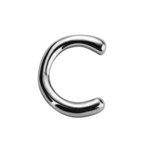 Stow Lockets Jewellery STOW Letter C Charm - Sterling Silver
