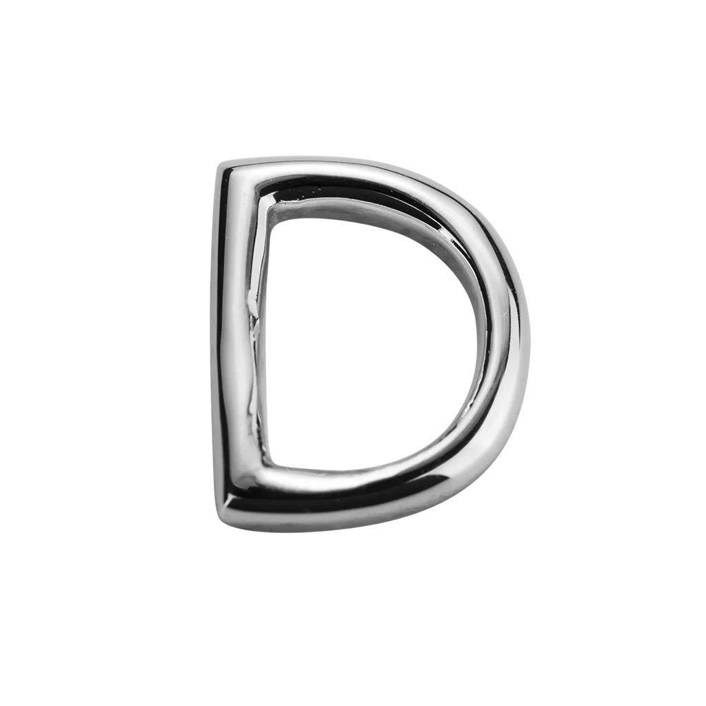Stow Lockets Jewellery STOW Letter D Charm - Sterling Silver
